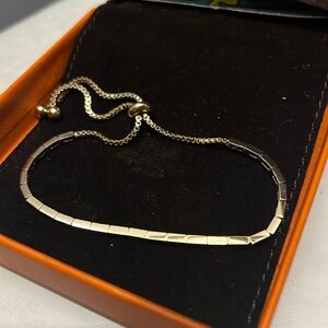 Baublebar gold adjustable bracelet